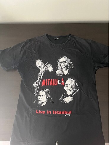 Diğer Metallica 2008 Türkiye konseri hatıra tişörtü