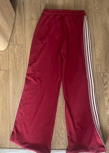 l Beden Trendyolmilla Bordo Çizgili Spor Eşofman altı