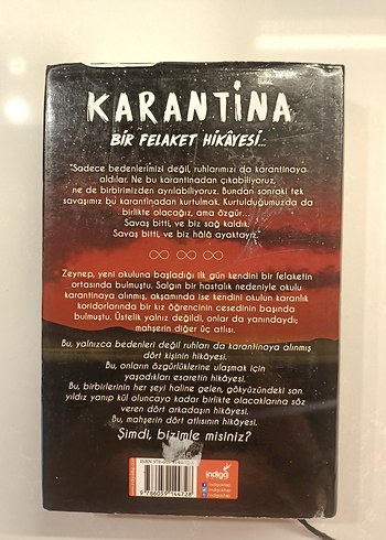 Beyza Alkoç - Karantina Romanı