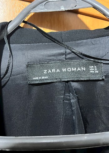 Düğmeli Siyah Kadın Blazer Ceket oversize - Görsel 2