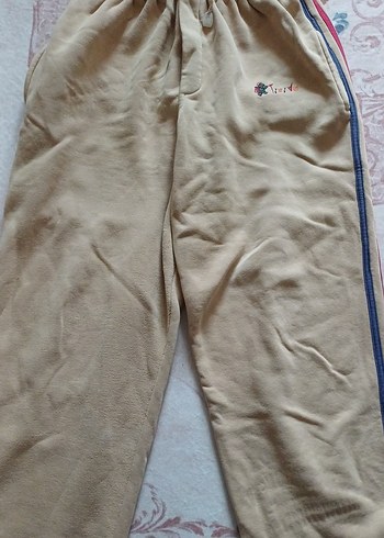 Bej Renkli Rahat Kesim Erkek  Eşofman altı - Görsel 2