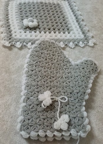 Gri El Yapımı Banyo Süngeri - Görsel 3