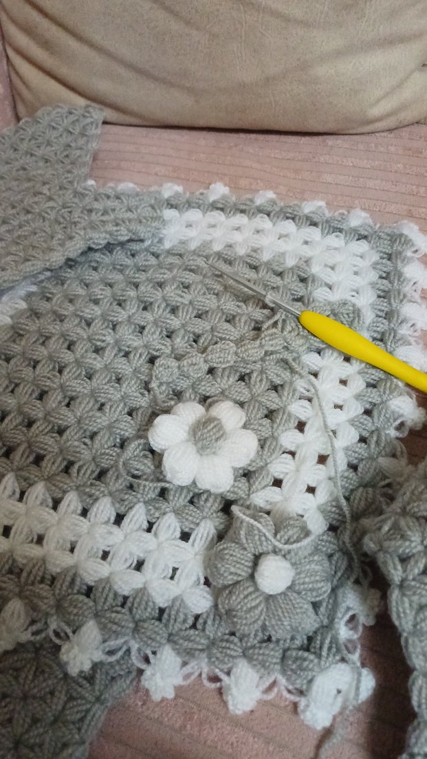 Gri El Yapımı Banyo Süngeri - Görsel 4