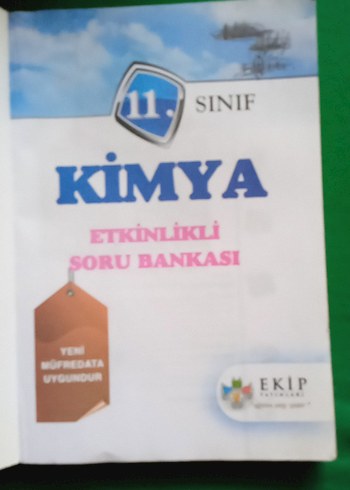 11. Sınıf Kimya Etkinlikli Soru Bankası - Görsel 2