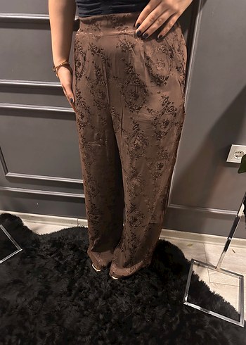 Saten Kadın Pantolon - Görsel 2