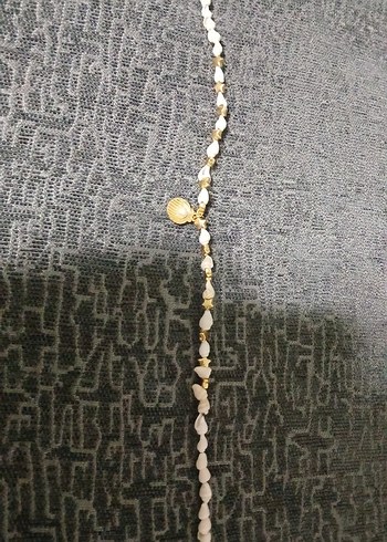 deniz kabuğu boncuklu şık kolye - Görsel 4