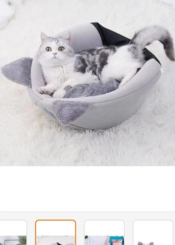 Balkabağı Tasarımli Kedi evi - Görsel 2