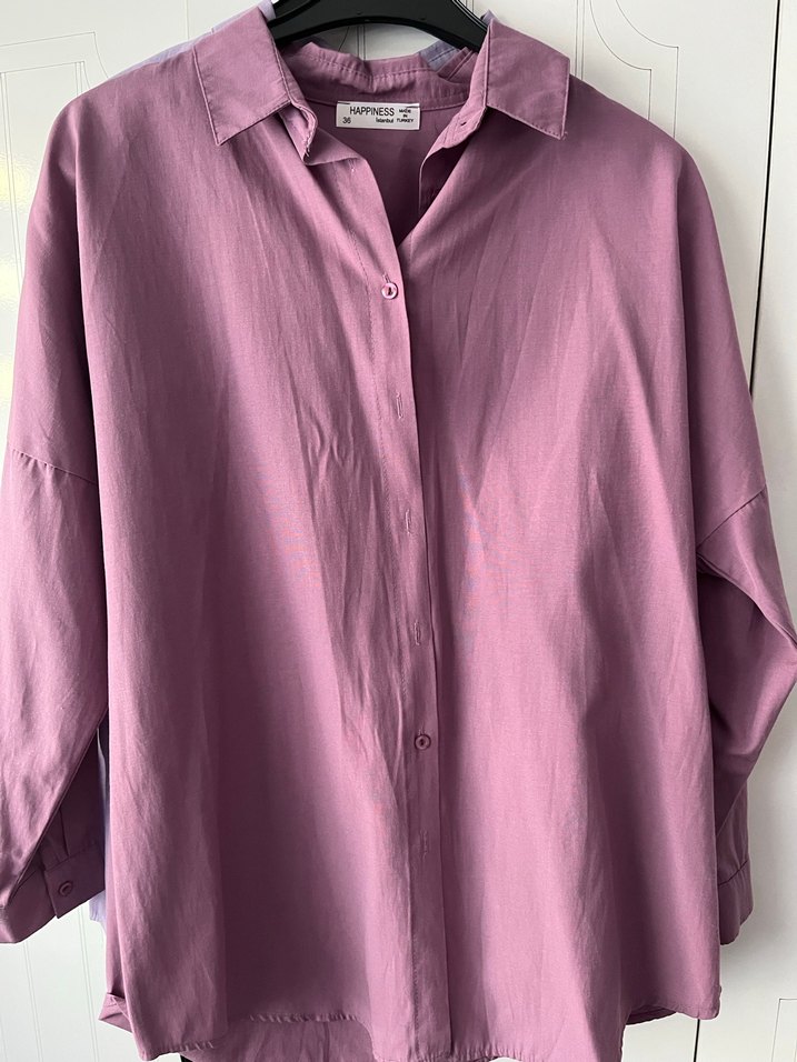 Happiness İstanbul Kadın Mor Gömlek - Görsel 2