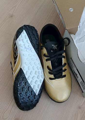 Kinetix Altın Renkli Erkek Futbol Ayakkabısı Velcro