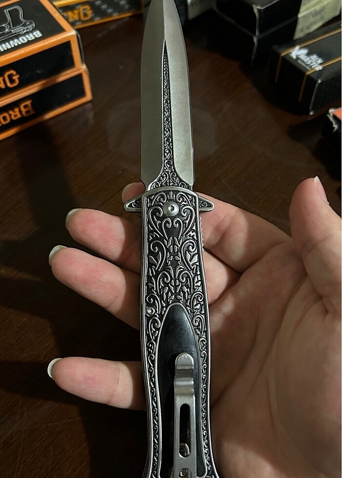 Ful Gravür Çakı - Görsel 2