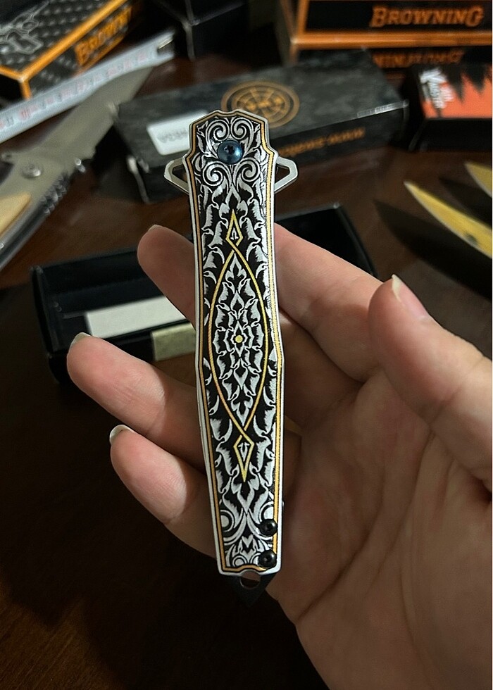 Desenli Çakı - Görsel 3