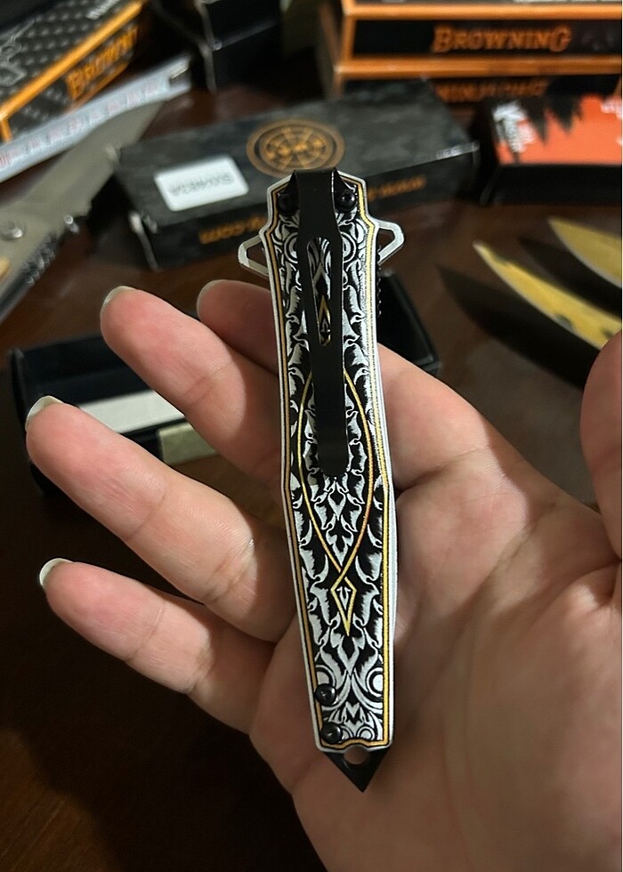 Desenli Çakı - Görsel 4