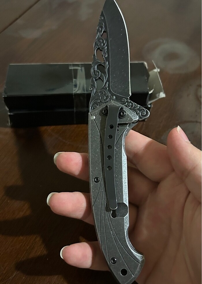 Gravür işlemeli Çakı - Görsel 3