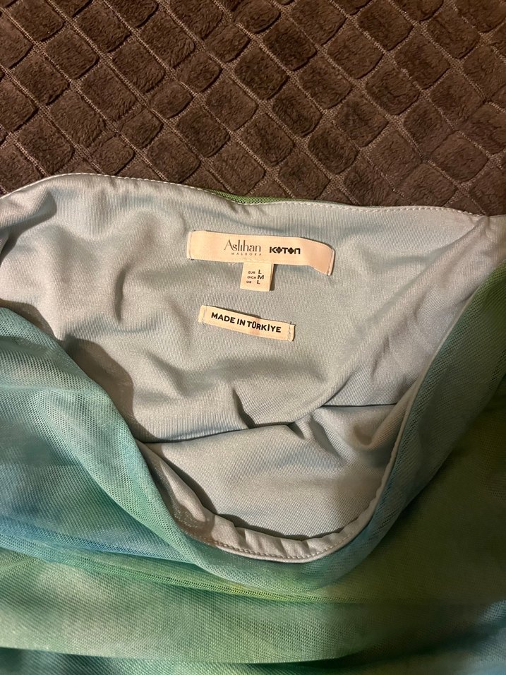 Kadın Renkli Elbise - Görsel 2