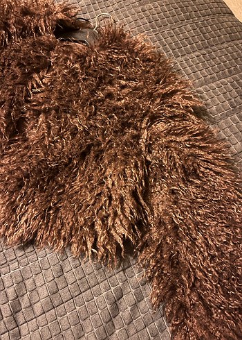 Kahverengi Kadın Kürk - Görsel 2