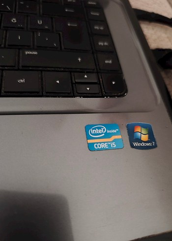 HP Gri Core i5 Laptop Windows 7