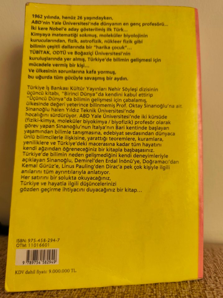 Türk Aynştaynı - Oktay Sinanoğlu Kitabı - Görsel 2