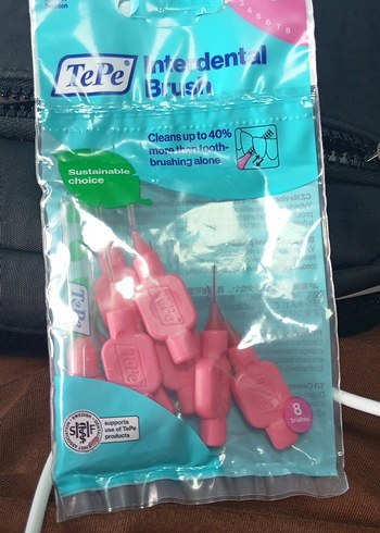 TePe Diş Fırçası Seti, 8 Parça, Pembe