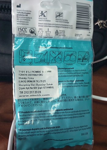 Tepe Home TePe Diş Fırçası Seti, 8 Parça, Pembe
