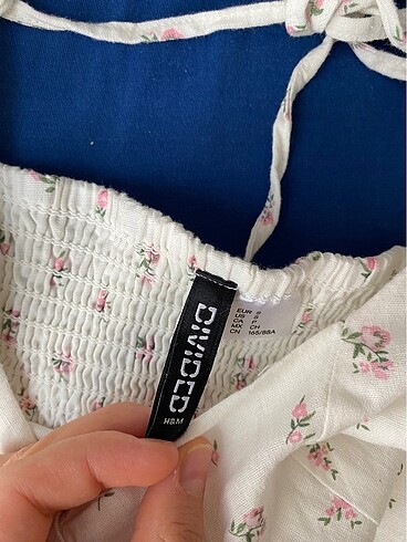 s Beden çeşitli Renk H&M çiçekli kısa elbise