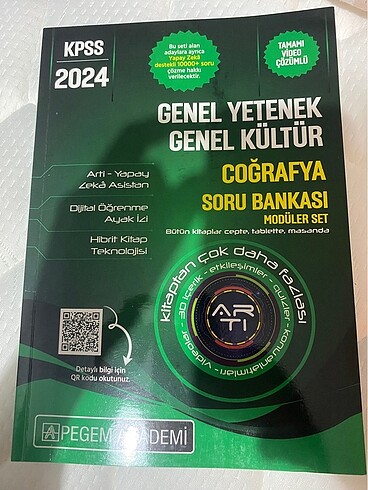 Kpss 2024 gygk coğrafya soru bankası