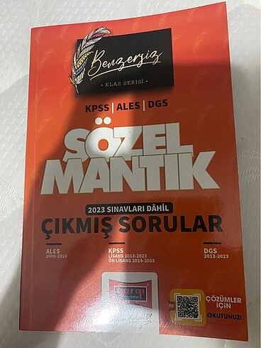 Sözel mantık çıkmış sorular