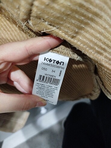 xs Beden camel Renk Koton ceket