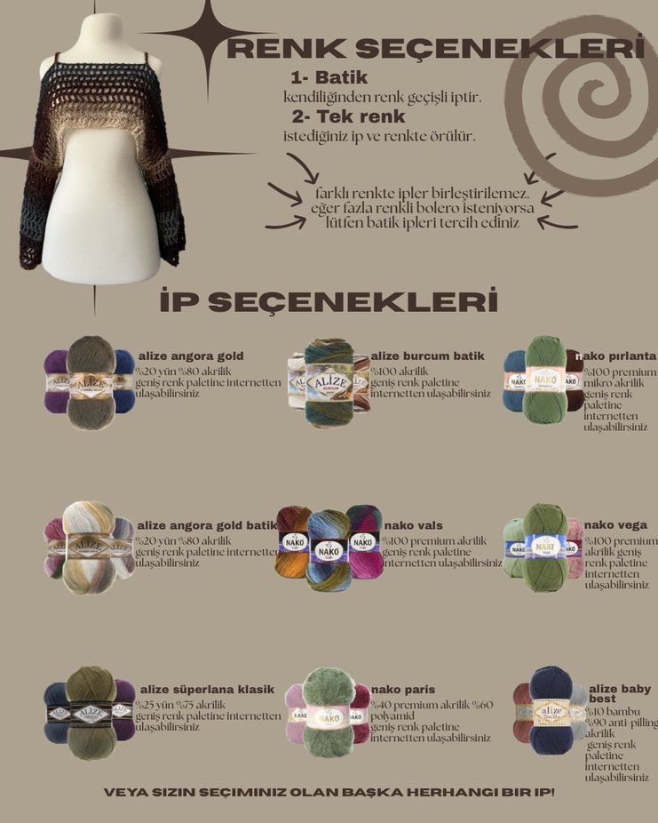 omzu açık y2k örgü bolero - Görsel 5