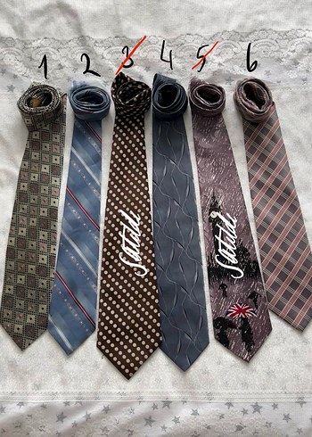 Y2K vintage kravatlar - Görsel 2