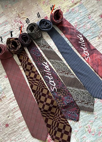 Y2K vintage kravatlar - Görsel 3