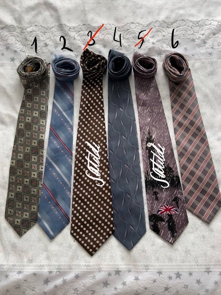 Y2K vintage kravatlar - Görsel 2