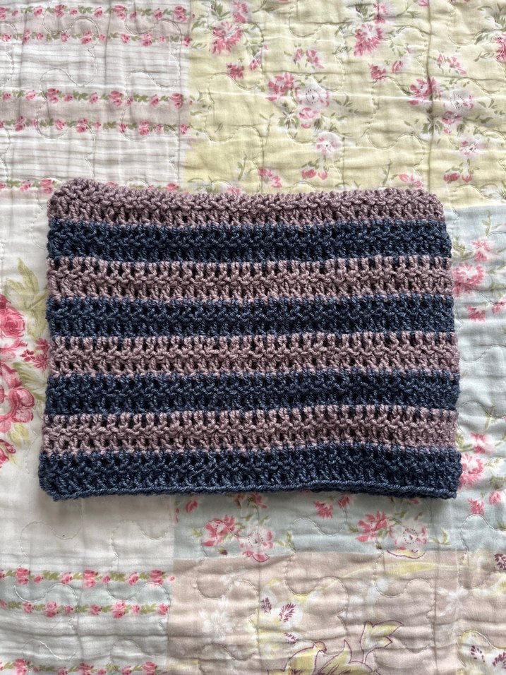 Gri Düz Örgü Battaniye - Görsel 4