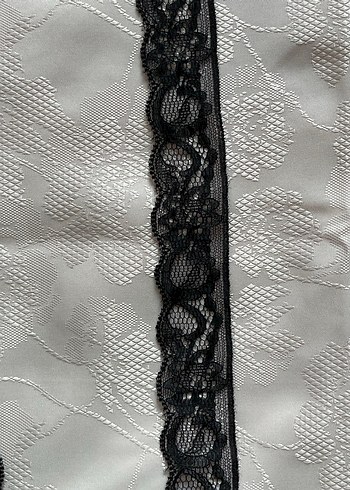 fransız dantel Y2K goth fular - Görsel 3