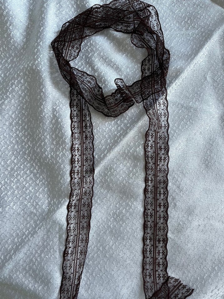 ince dantel fular - Görsel 4