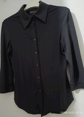 Cotton BaR kadın Gri Basic Tişört - Görsel 5