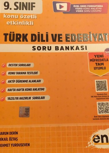 9. Sınıf Türk Dili ve Edebiyatı Soru Bankası