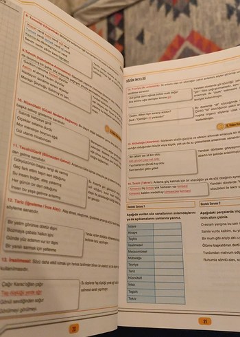 Beden 9. Sınıf Türk Dili ve Edebiyatı Soru Bankası