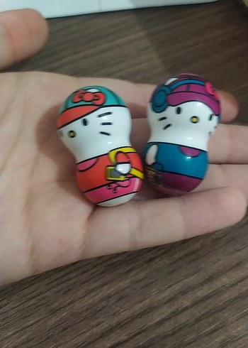 Renkli Hello Kitty Figür Oyuncaklar