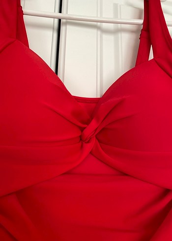 Penti Kırmızı Drapeli Mayo - Görsel 3