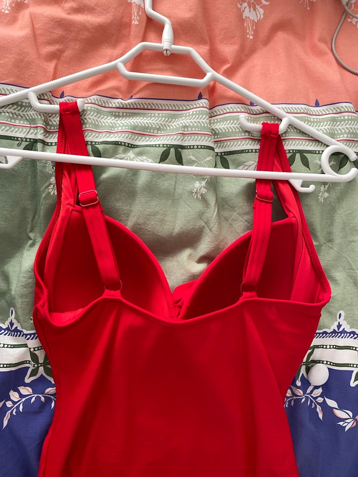 Penti Kırmızı Drapeli Mayo - Görsel 2