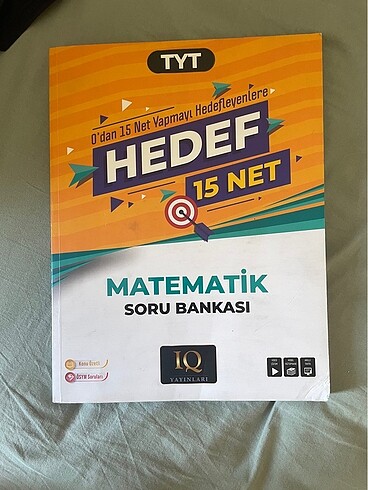 Hedef 15 net matematık ıq yayınları