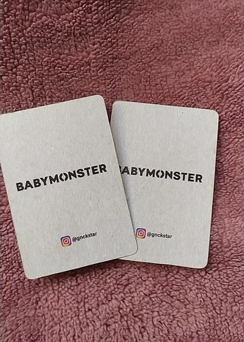 Babymonster Instagram Kartları - Görsel 2