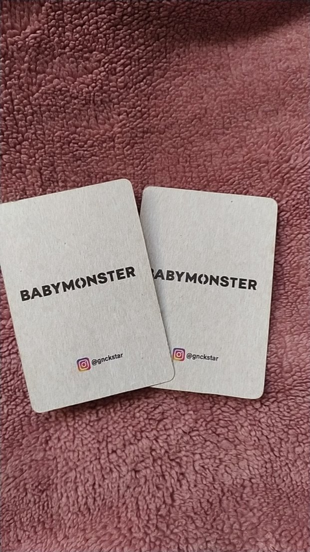 Babymonster Instagram Kartları - Görsel 2