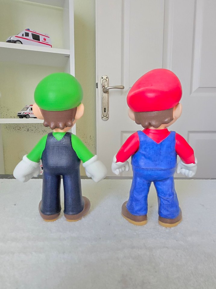 Mario ve Luigi 20 cm - Görsel 4