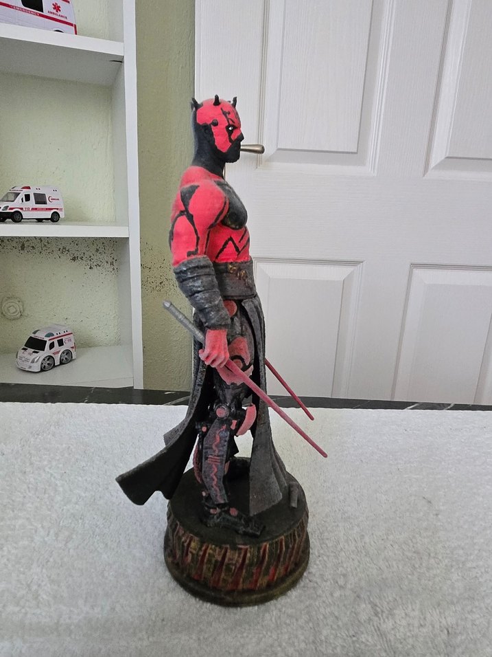 Star wars dart maul 3d 20 cm - Görsel 2