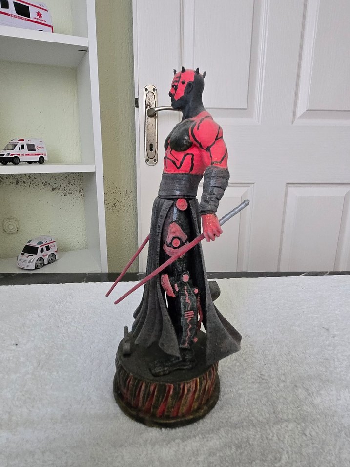 Star wars dart maul 3d 20 cm - Görsel 3