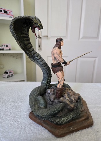 Barbar Conan 3d figür 30 cm - Görsel 2