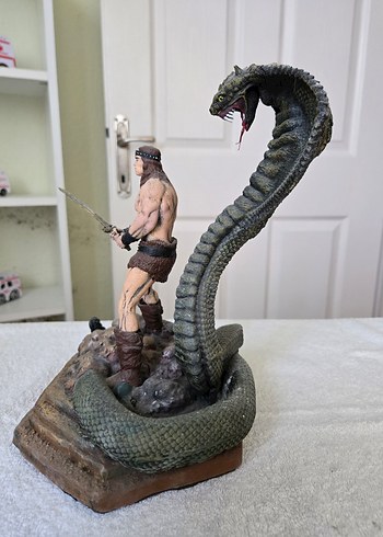 Barbar Conan 3d figür 30 cm - Görsel 3