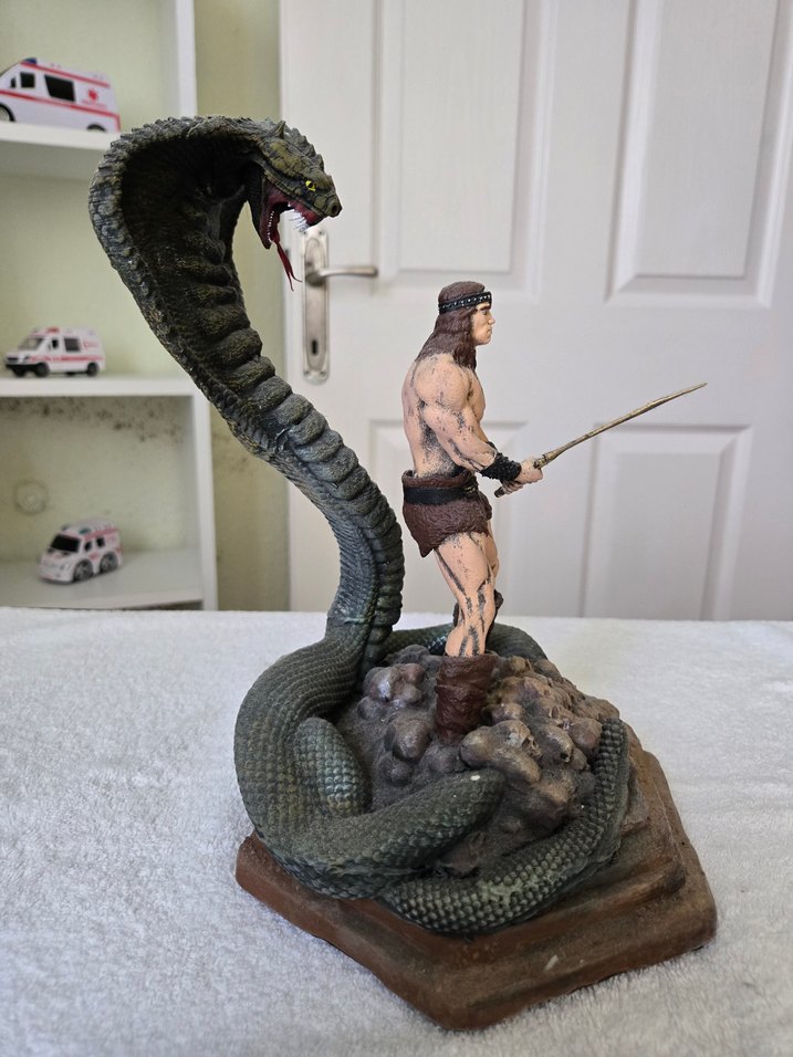 Barbar Conan 3d figür 30 cm - Görsel 2