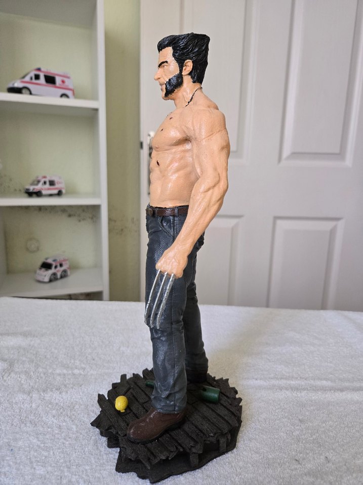 Wolverine Logan 3d 35 cm - Görsel 3